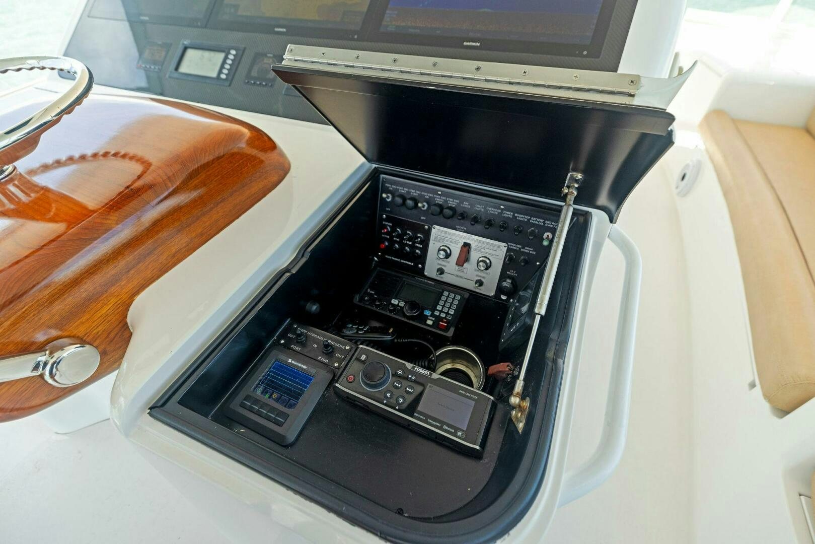 a close-up of a machine aboard THE PROVIDER Yacht for Sale