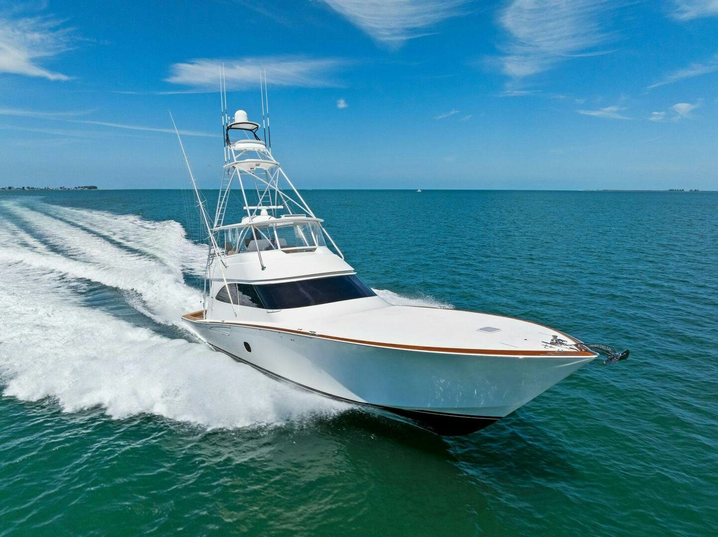 a boat on the water aboard THE PROVIDER Yacht for Sale