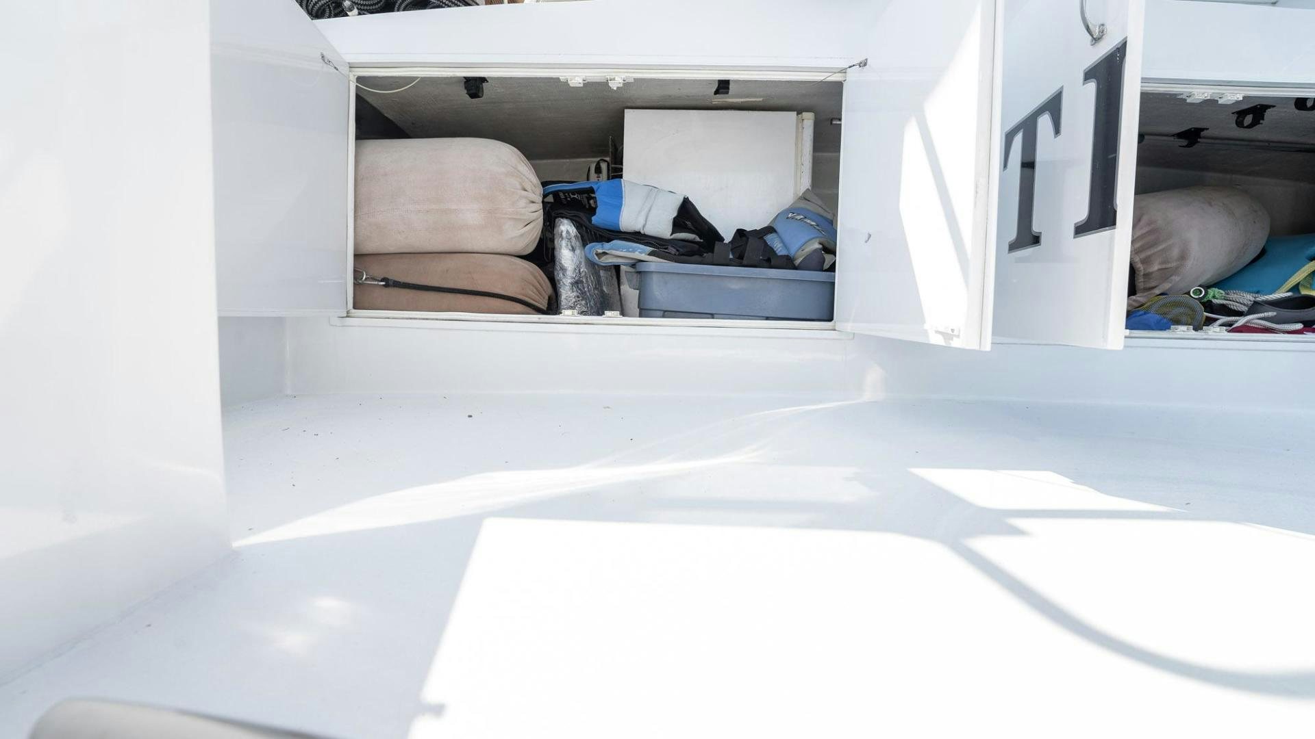 a white object with a hole in it aboard CRISTINA Yacht for Sale