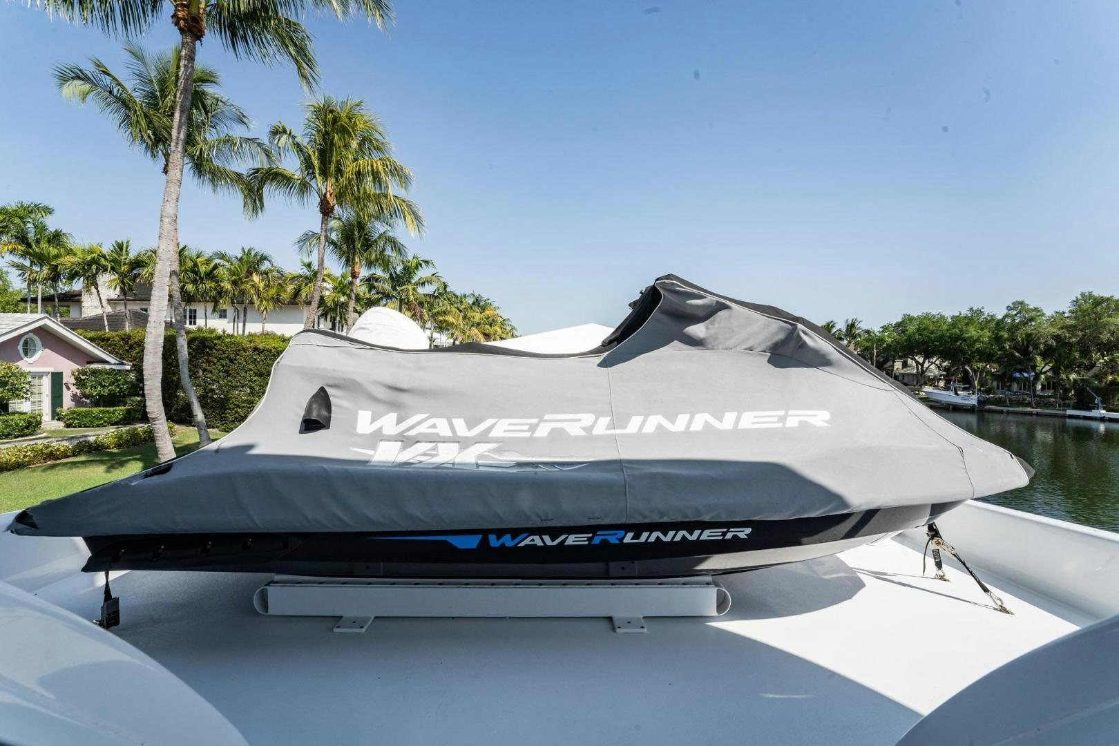 a white boat on a lake aboard CRISTINA Yacht for Sale