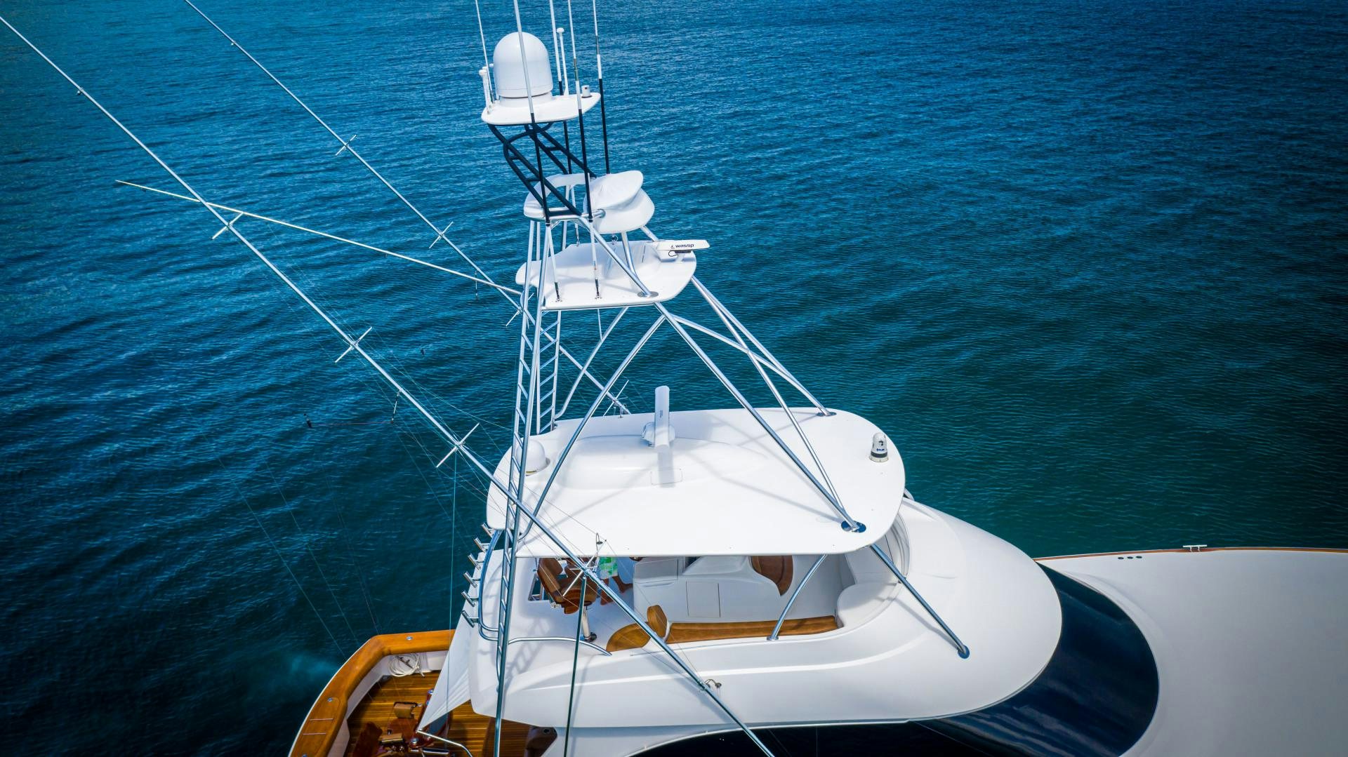 a boat on the water aboard SHOE Yacht for Sale