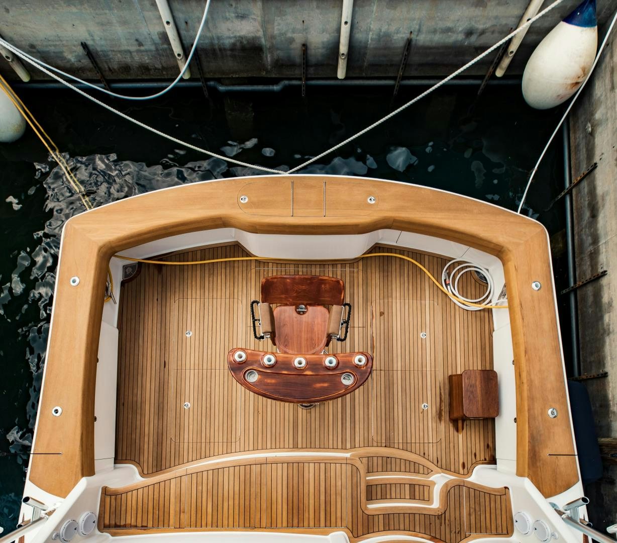 a brown piece of machinery aboard SHOE Yacht for Sale