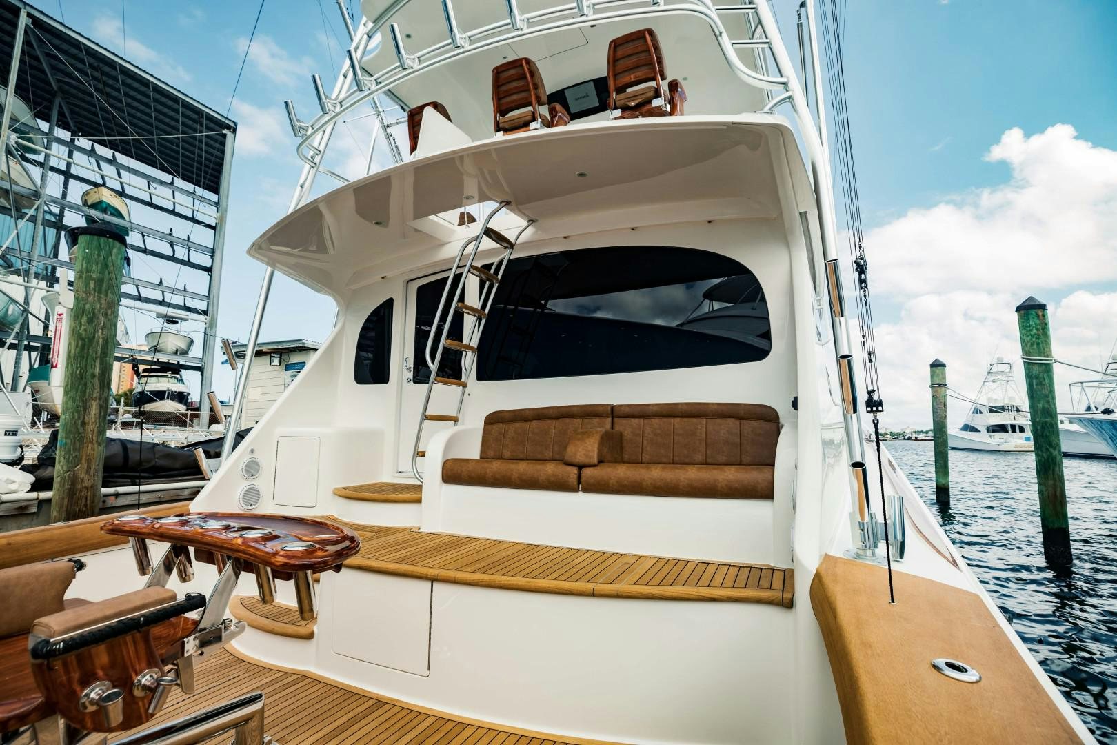 a boat on the water aboard SHOE Yacht for Sale