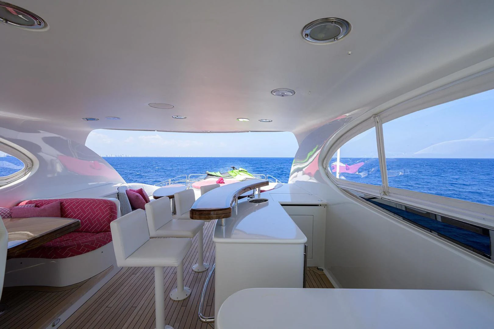 a boat on the water aboard PURE ROMANCE Yacht for Sale