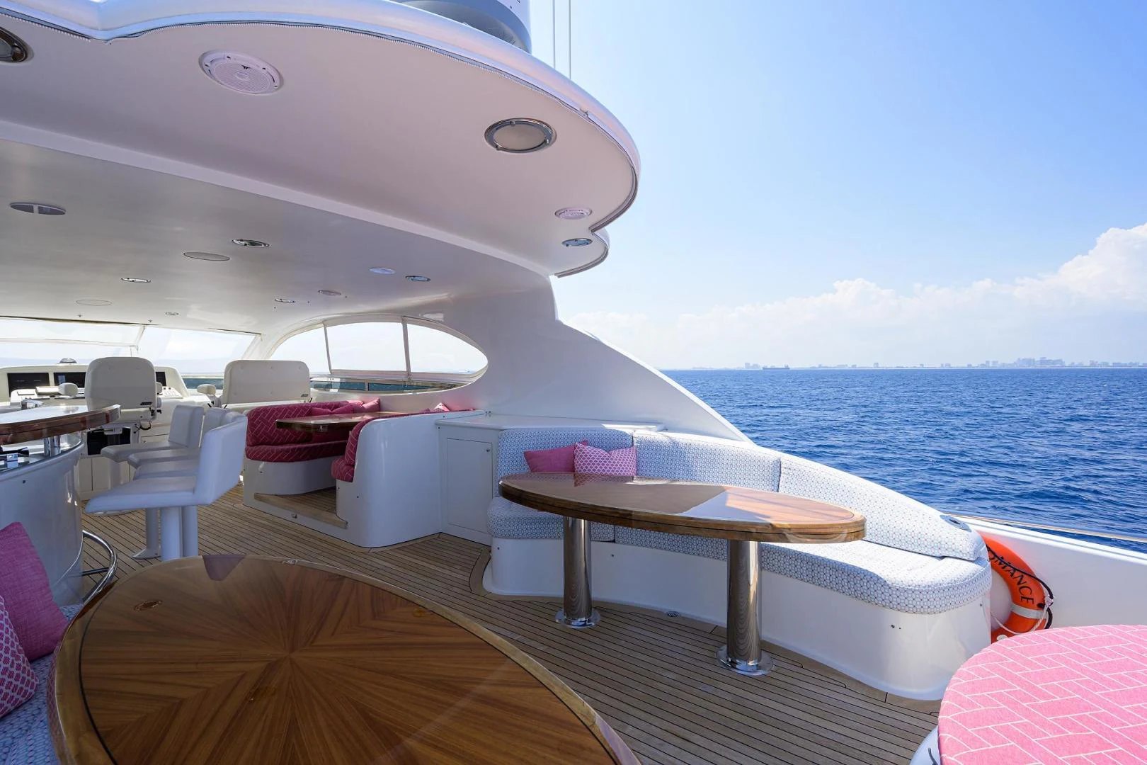 a boat on the water aboard PURE ROMANCE Yacht for Sale