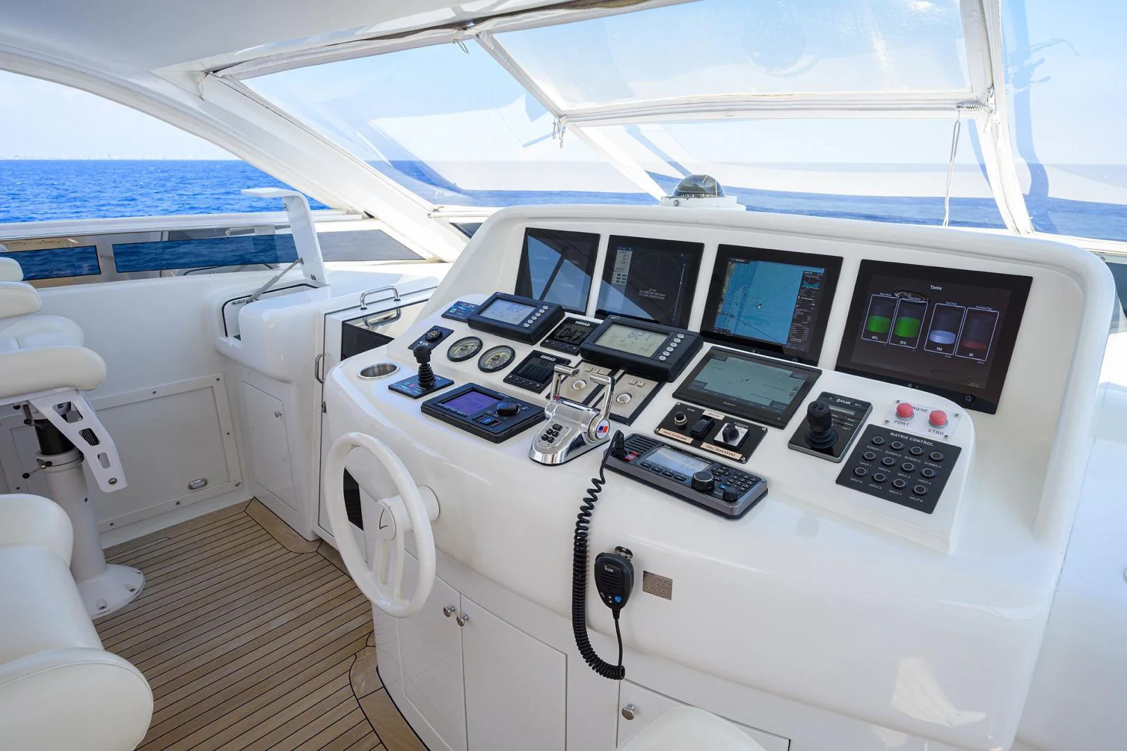 inside of a boat aboard PURE ROMANCE Yacht for Sale
