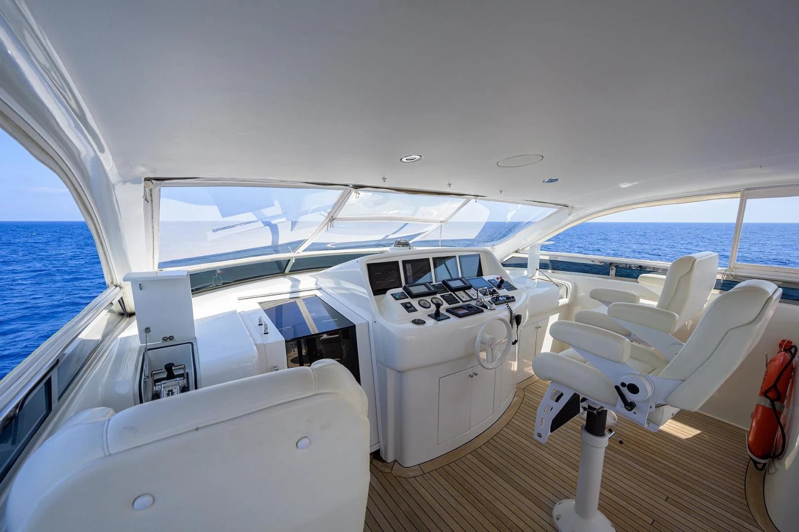 inside of a boat aboard PURE ROMANCE Yacht for Sale