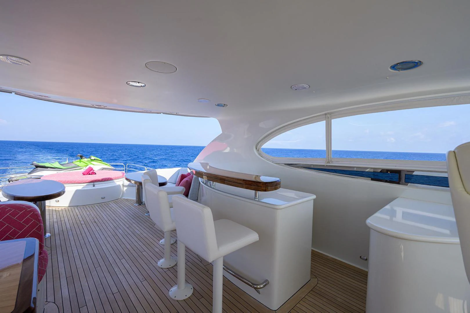 a boat on the water aboard PURE ROMANCE Yacht for Sale