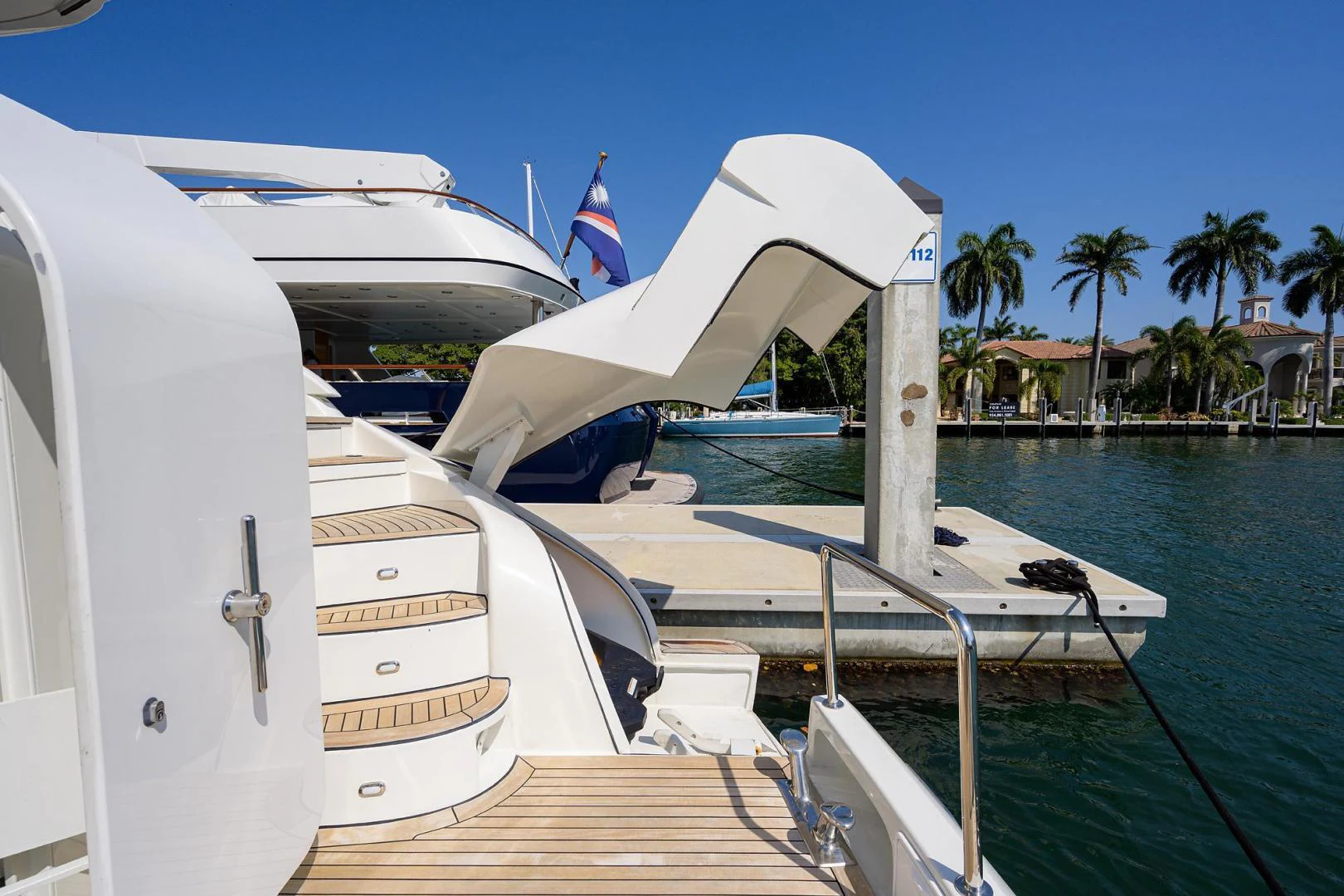 a boat on the water aboard PURE ROMANCE Yacht for Sale