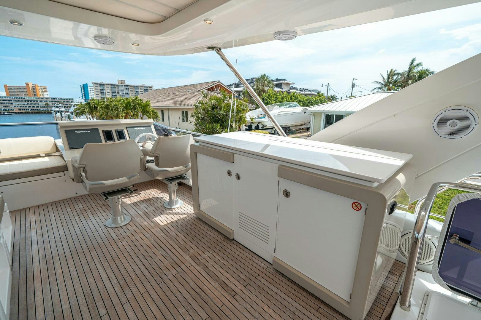 a boat on the water aboard VELOCITY Yacht for Sale