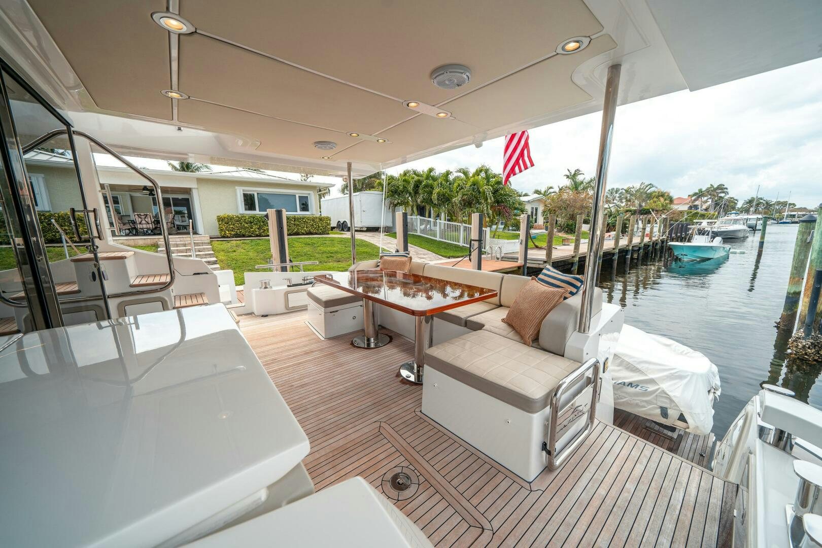 a boat on the water aboard VELOCITY Yacht for Sale