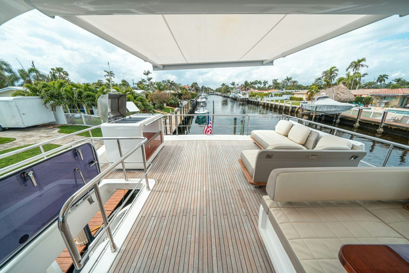 a boat on the water aboard VELOCITY Yacht for Sale