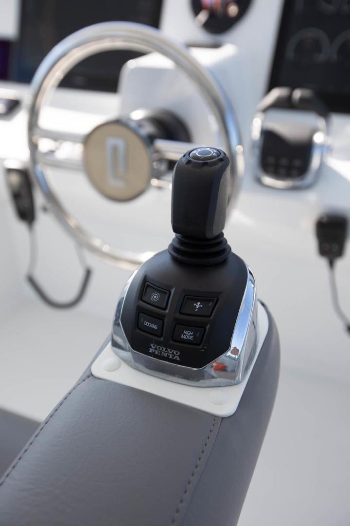 a silver and black electronic device aboard ABSOLUTELY Yacht for Sale