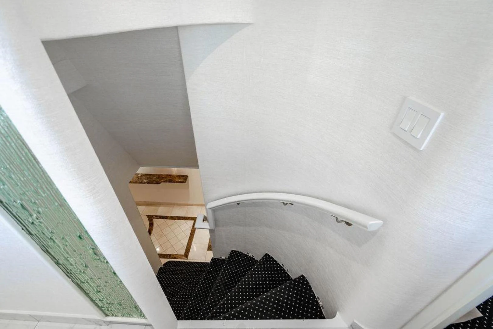 a room with a bed and a table aboard THREE BLESSINGS Yacht for Sale