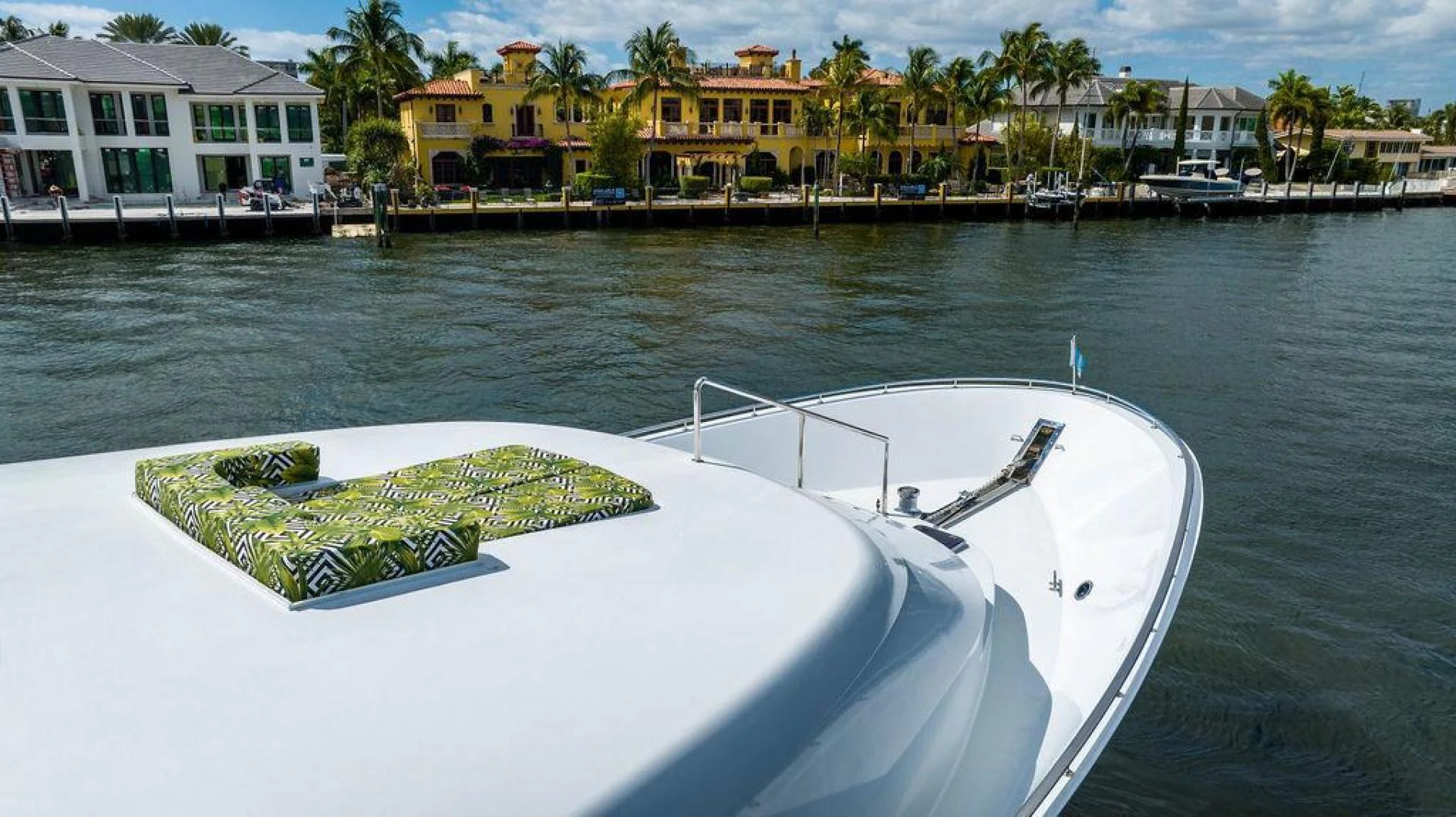 a boat in the water aboard THREE BLESSINGS Yacht for Sale