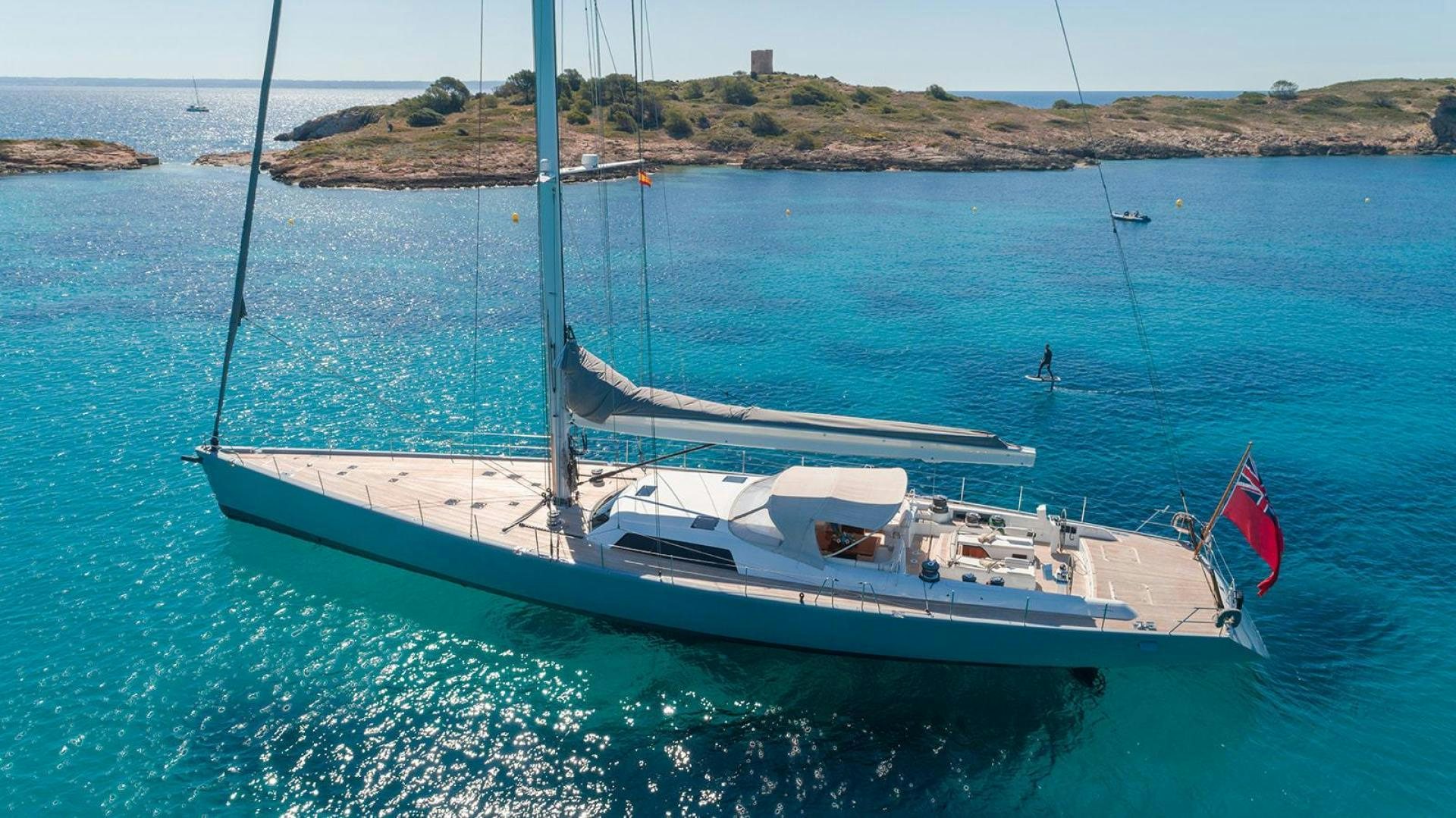a boat on the water aboard KENORA Yacht for Sale