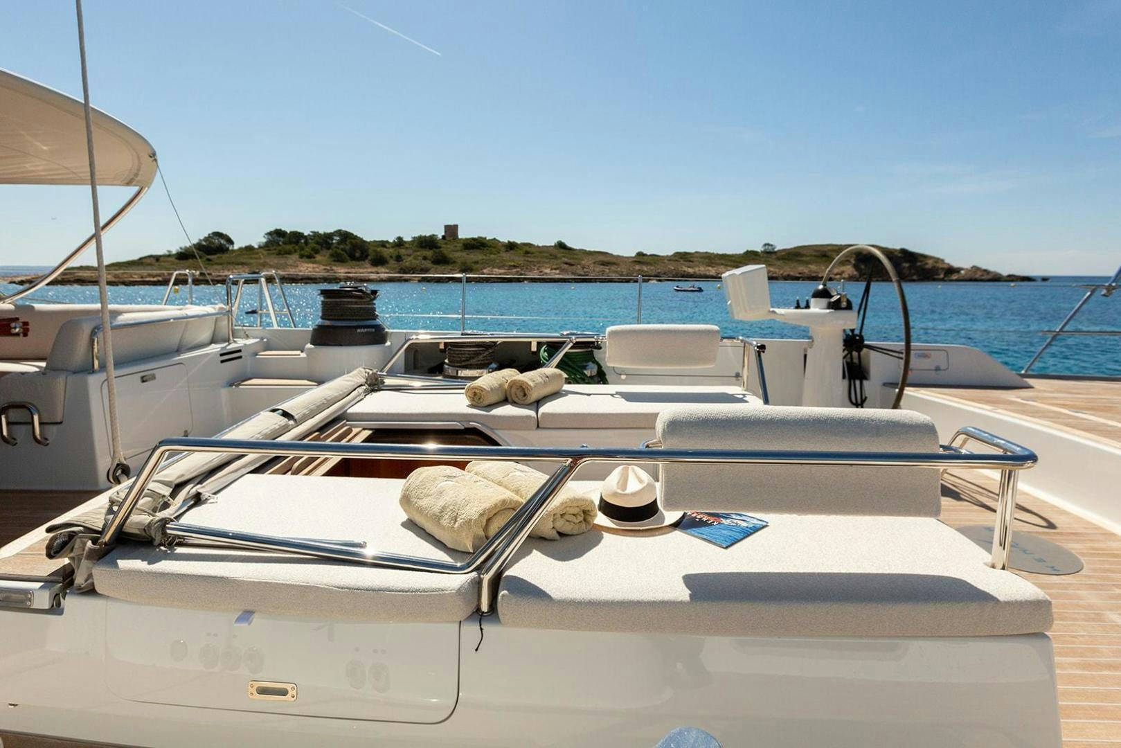 a boat on the water aboard KENORA Yacht for Sale