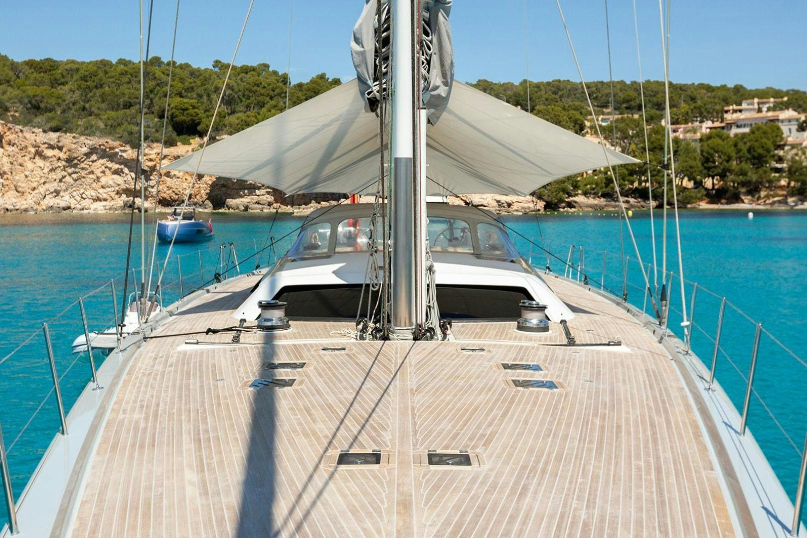 a boat on the water aboard KENORA Yacht for Sale