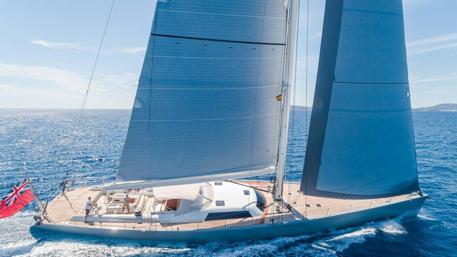 a boat on the water aboard KENORA Yacht for Sale