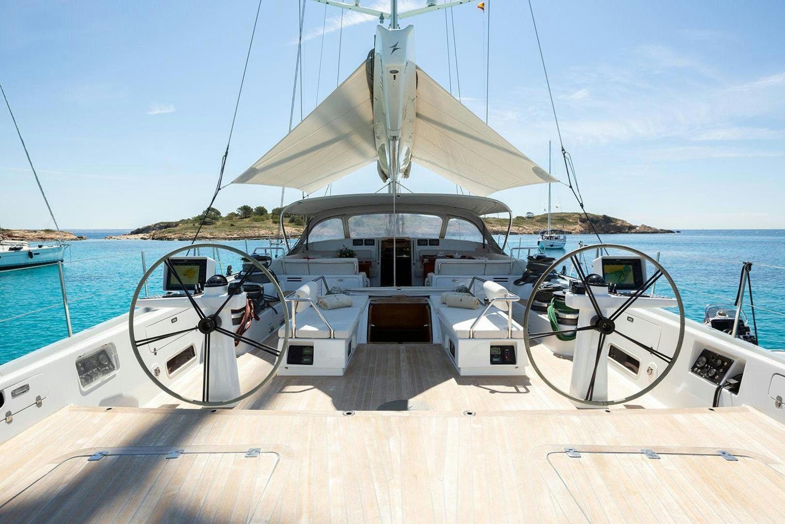 a boat on the water aboard KENORA Yacht for Sale