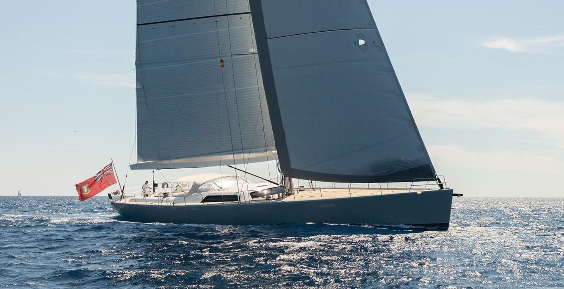a sailboat on the water aboard KENORA Yacht for Sale