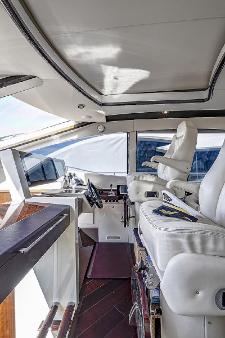 inside of a plane aboard LADY H Yacht for Sale