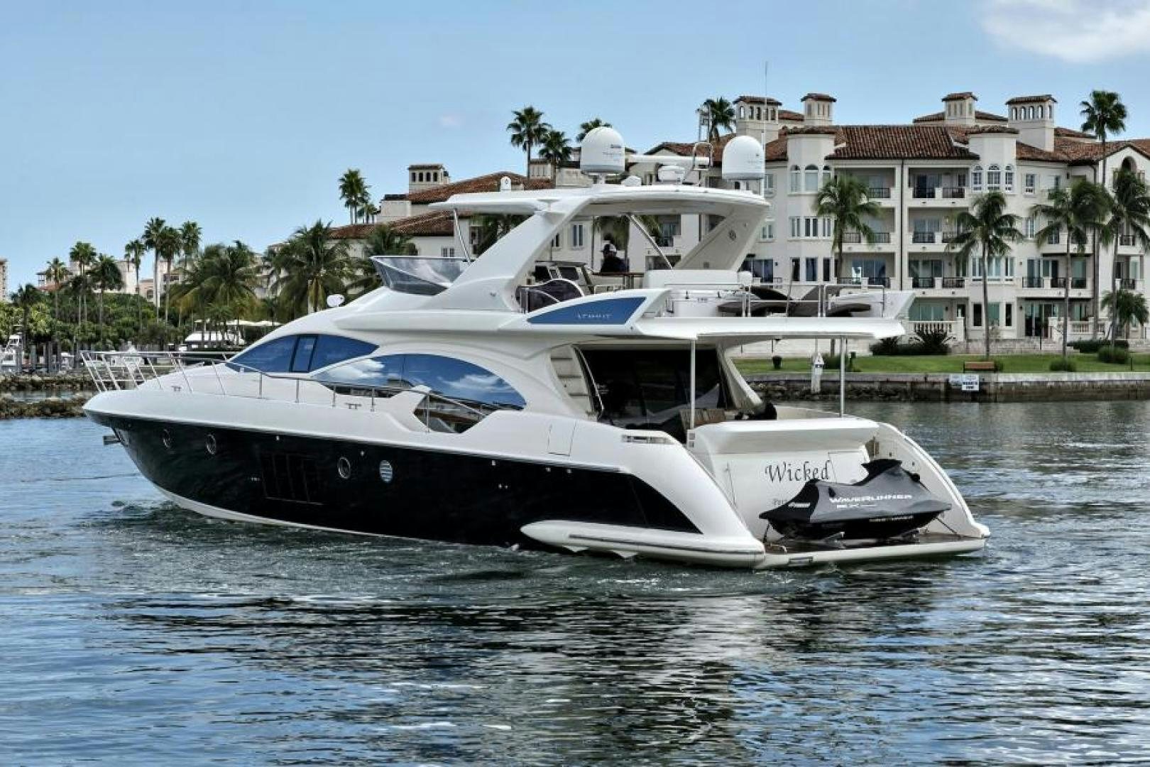 a boat on the water aboard WICKED Yacht for Sale