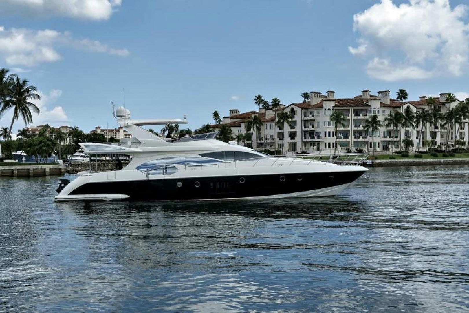 a boat in the water aboard WICKED Yacht for Sale