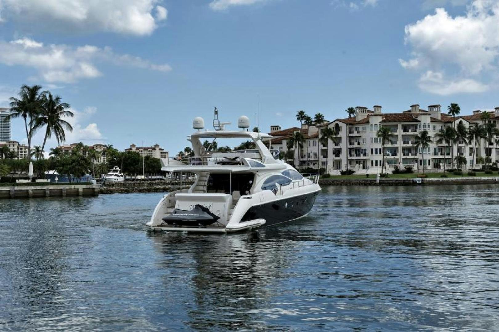 a boat in the water aboard WICKED Yacht for Sale