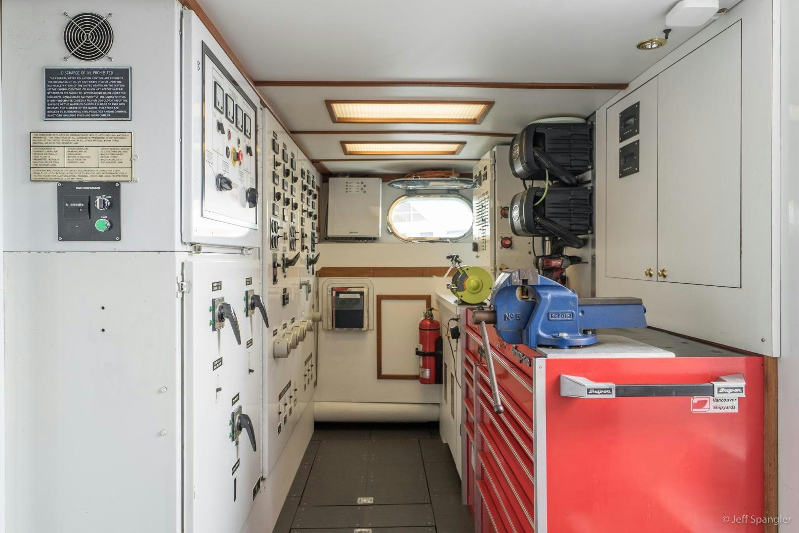 a room with medical equipment aboard LIFE OF RILEY Yacht for Sale