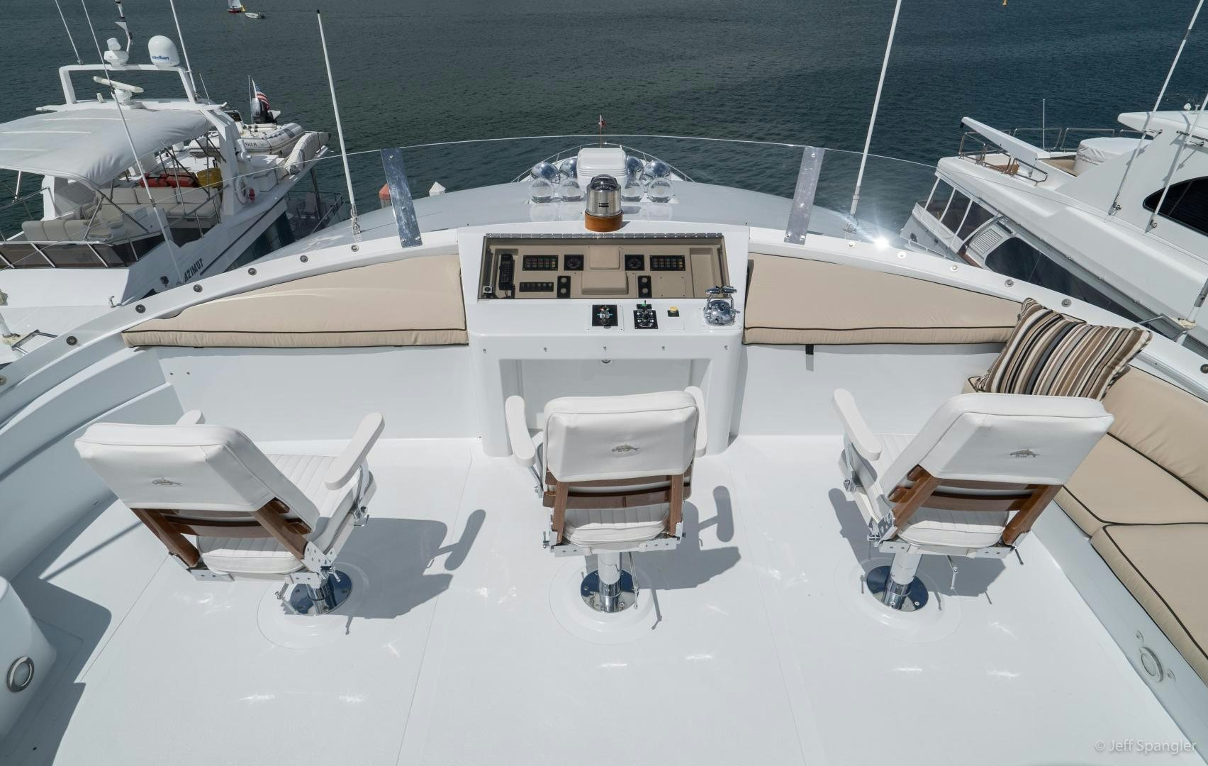 a group of boats on a beach aboard LIFE OF RILEY Yacht for Sale
