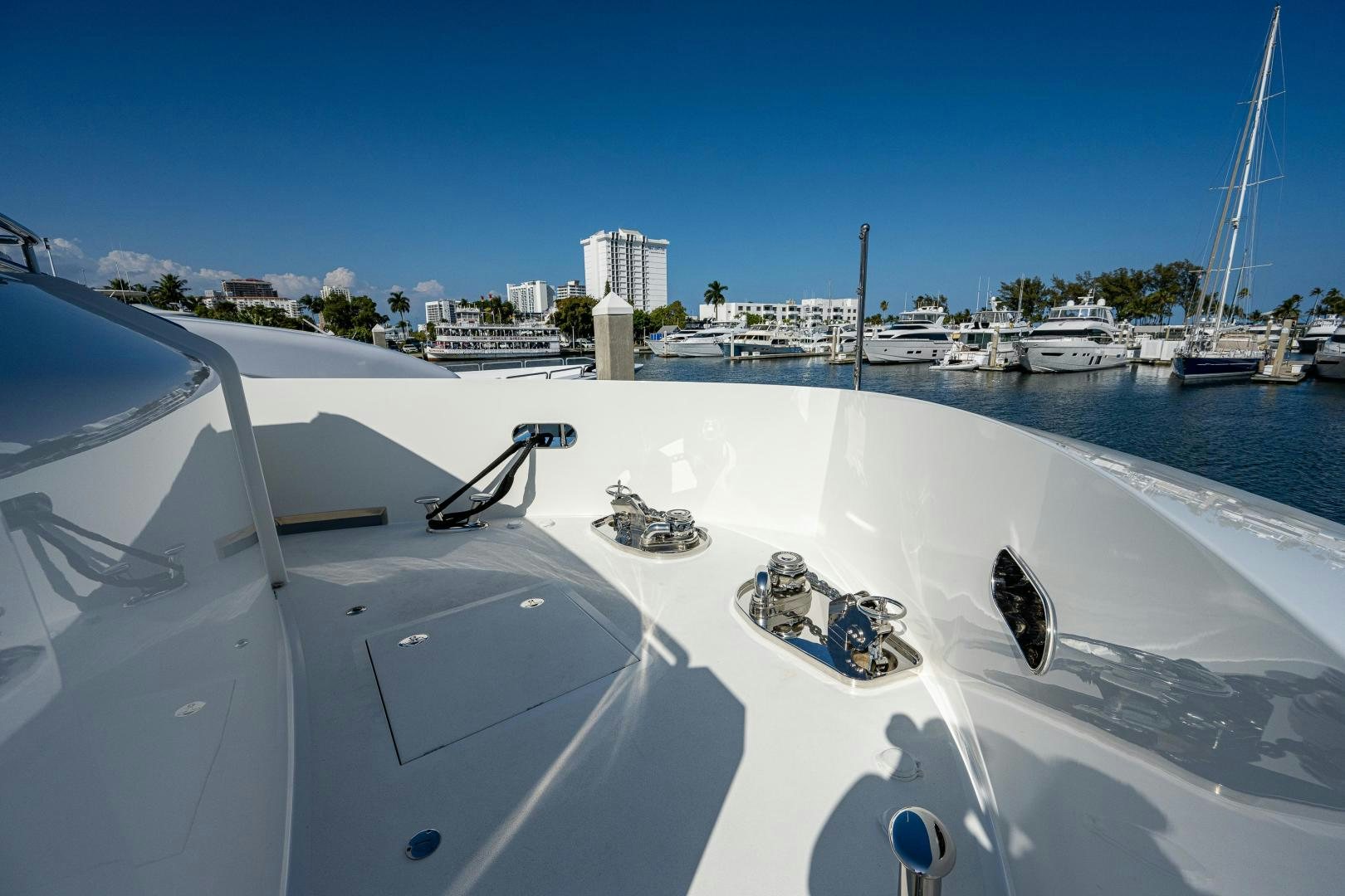 a boat on the water aboard SEAMENT Yacht for Sale