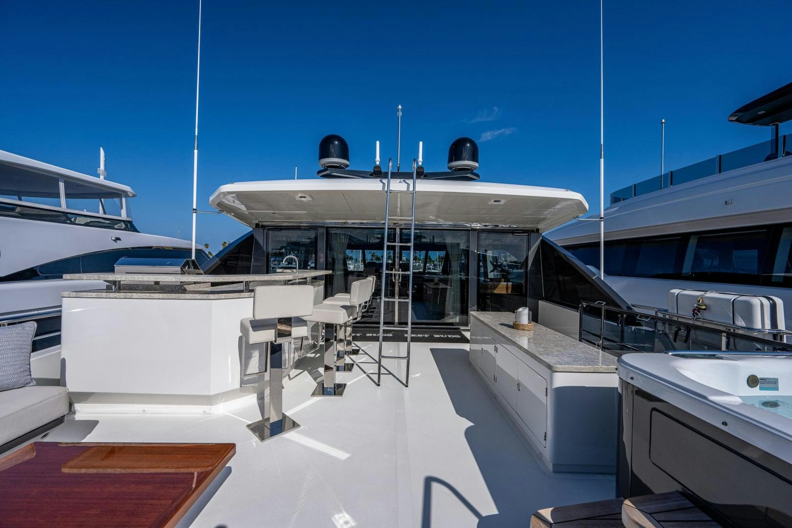a large white building with a dome aboard SEAMENT Yacht for Sale