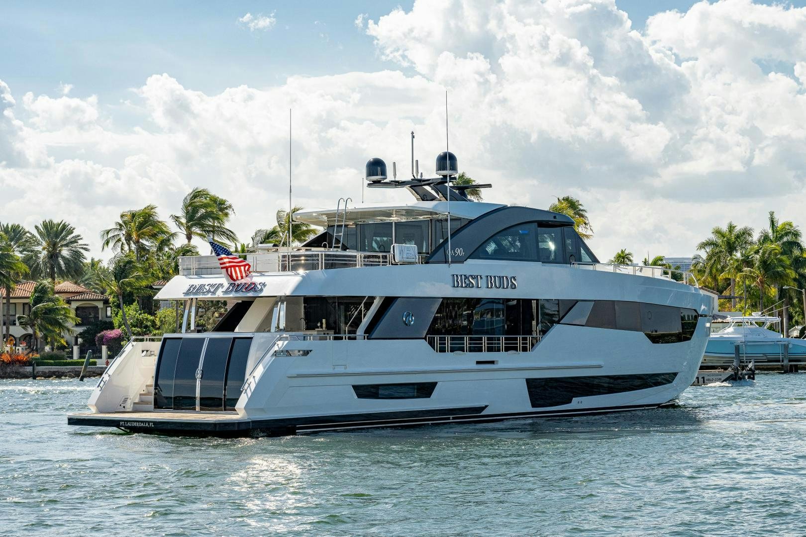 a boat on the water aboard SEAMENT Yacht for Sale