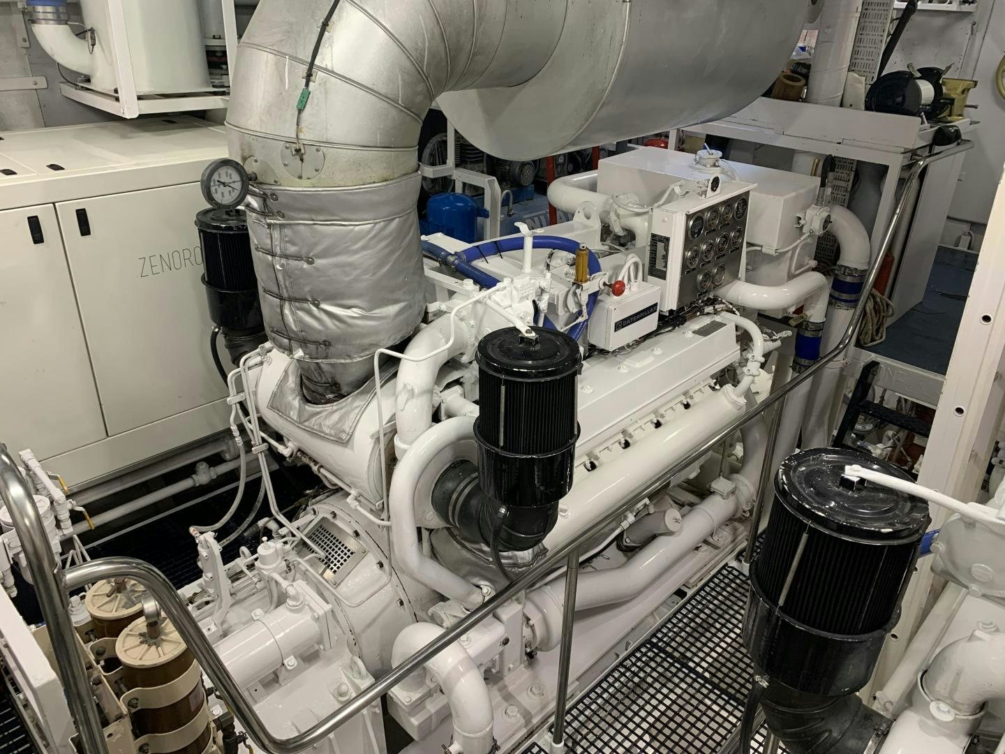 close-up of a machine aboard MONACO Yacht for Sale