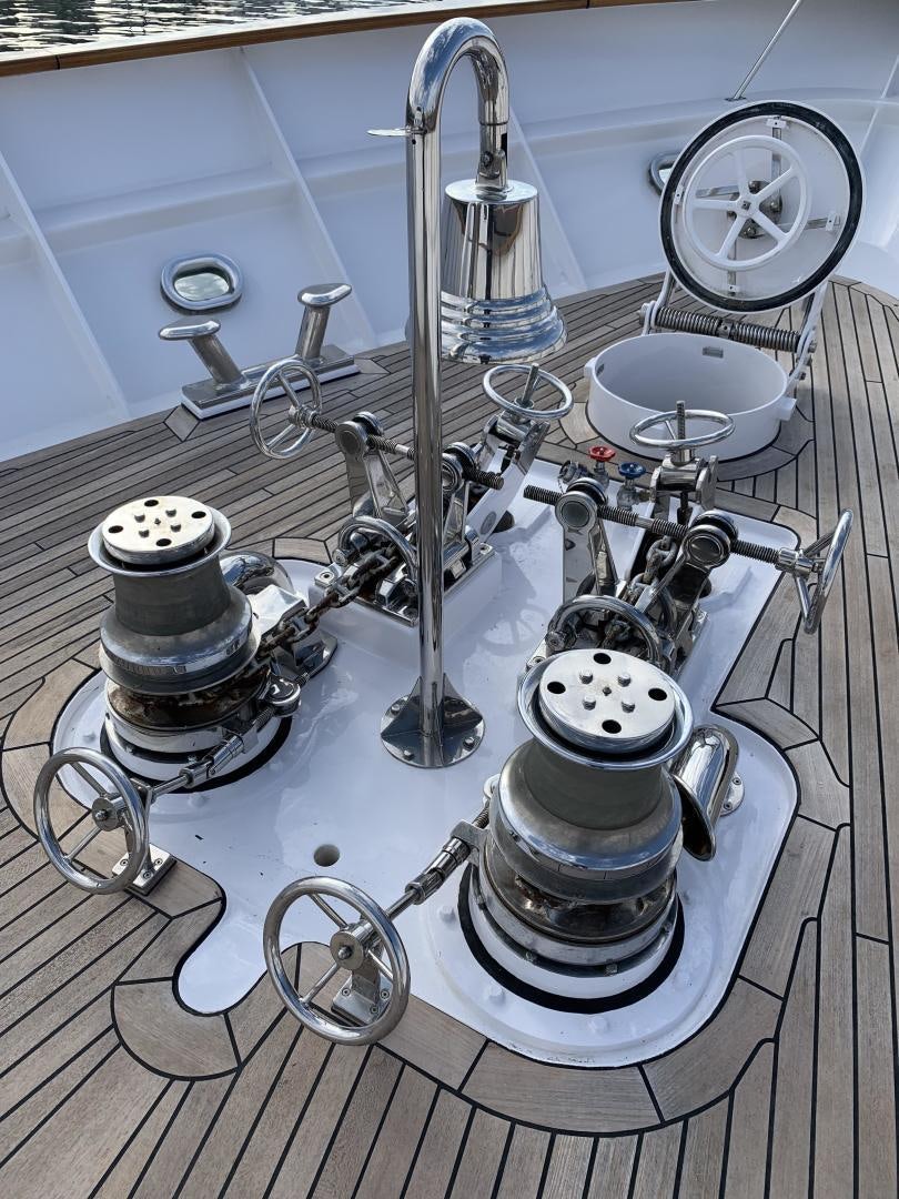 a sink with a faucet aboard MONACO Yacht for Sale