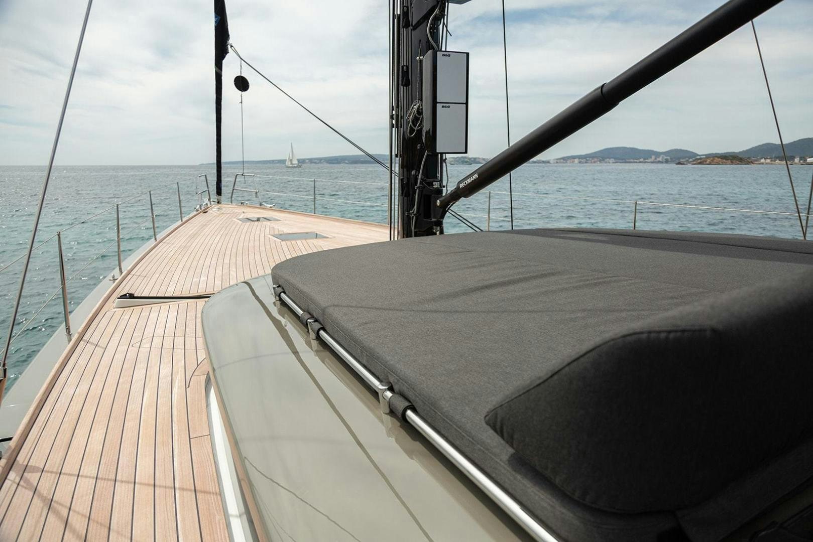 a boat on the water aboard CIN CIN Yacht for Sale