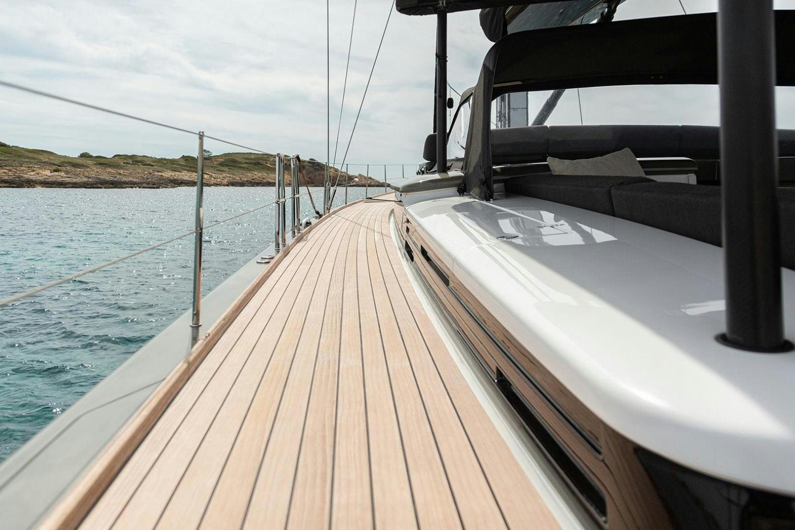 a boat on the water aboard CIN CIN Yacht for Sale
