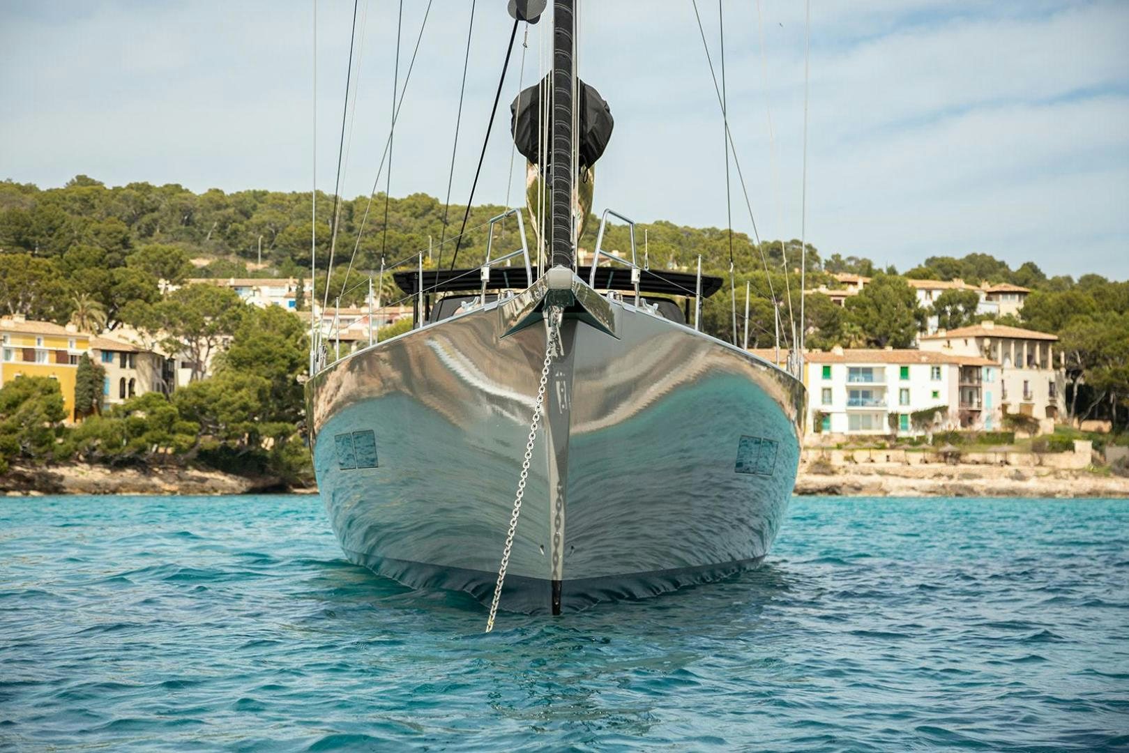 a sailboat in the water aboard CIN CIN Yacht for Sale