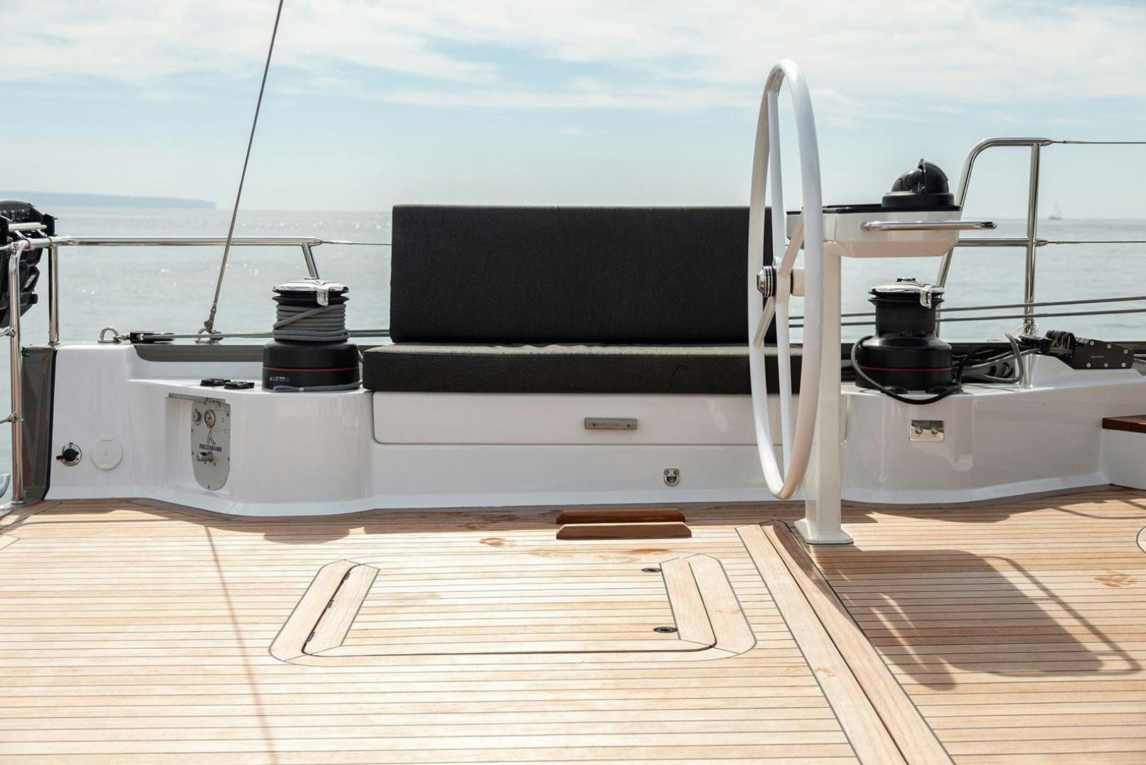 a printer on a deck aboard CIN CIN Yacht for Sale