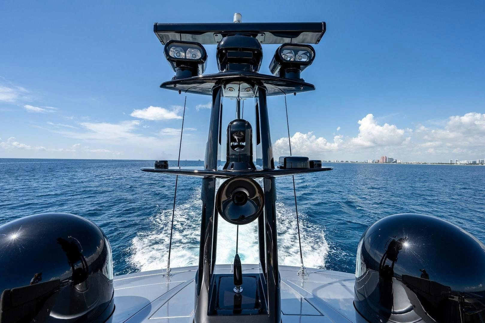 a boat on the water aboard IMAGINE Yacht for Sale