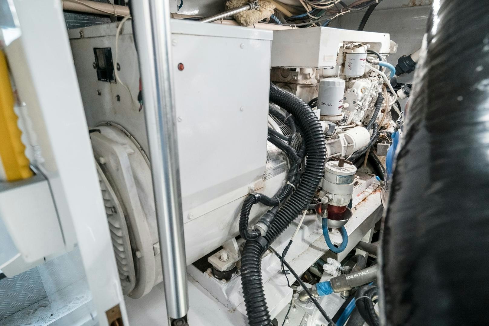 a machine with wires aboard CAPITAN MORGAN  Yacht for Sale