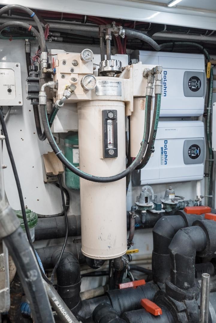 a machine with wires aboard CAPITAN MORGAN  Yacht for Sale