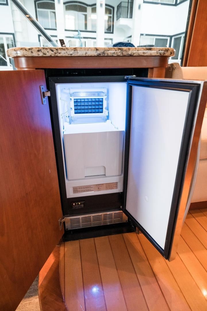 a large silver machine aboard CAPITAN MORGAN  Yacht for Sale