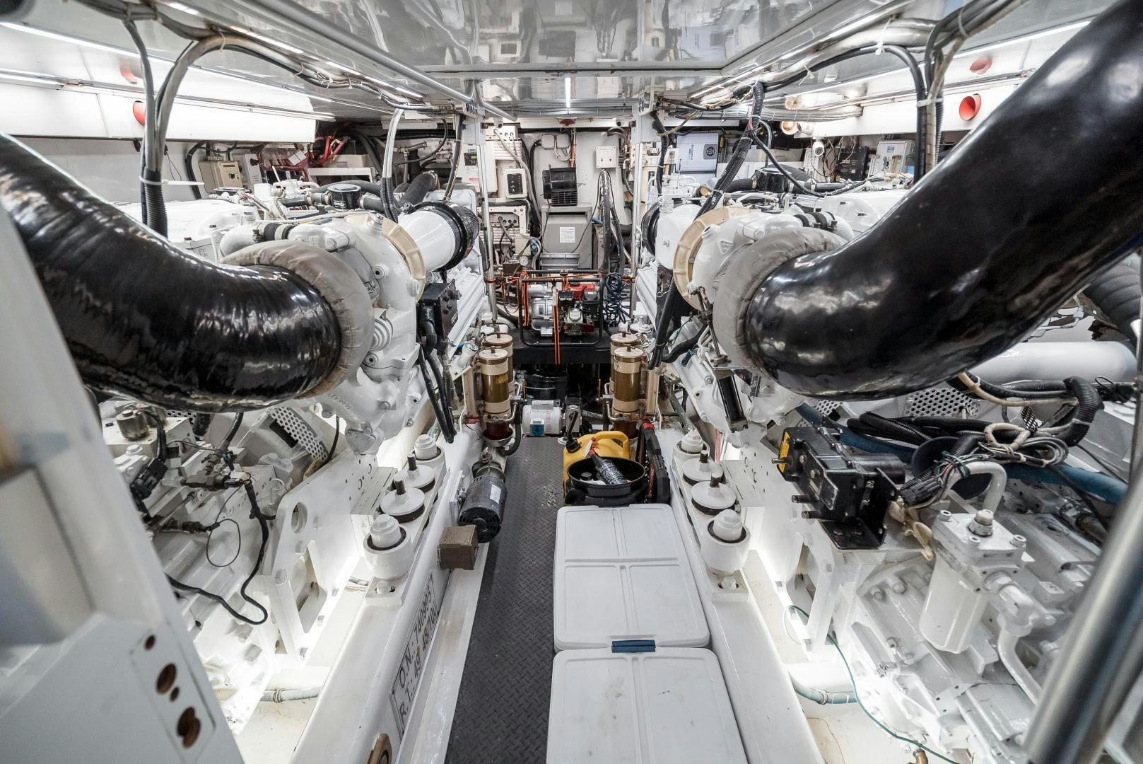 a machine with pipes aboard CAPITAN MORGAN  Yacht for Sale