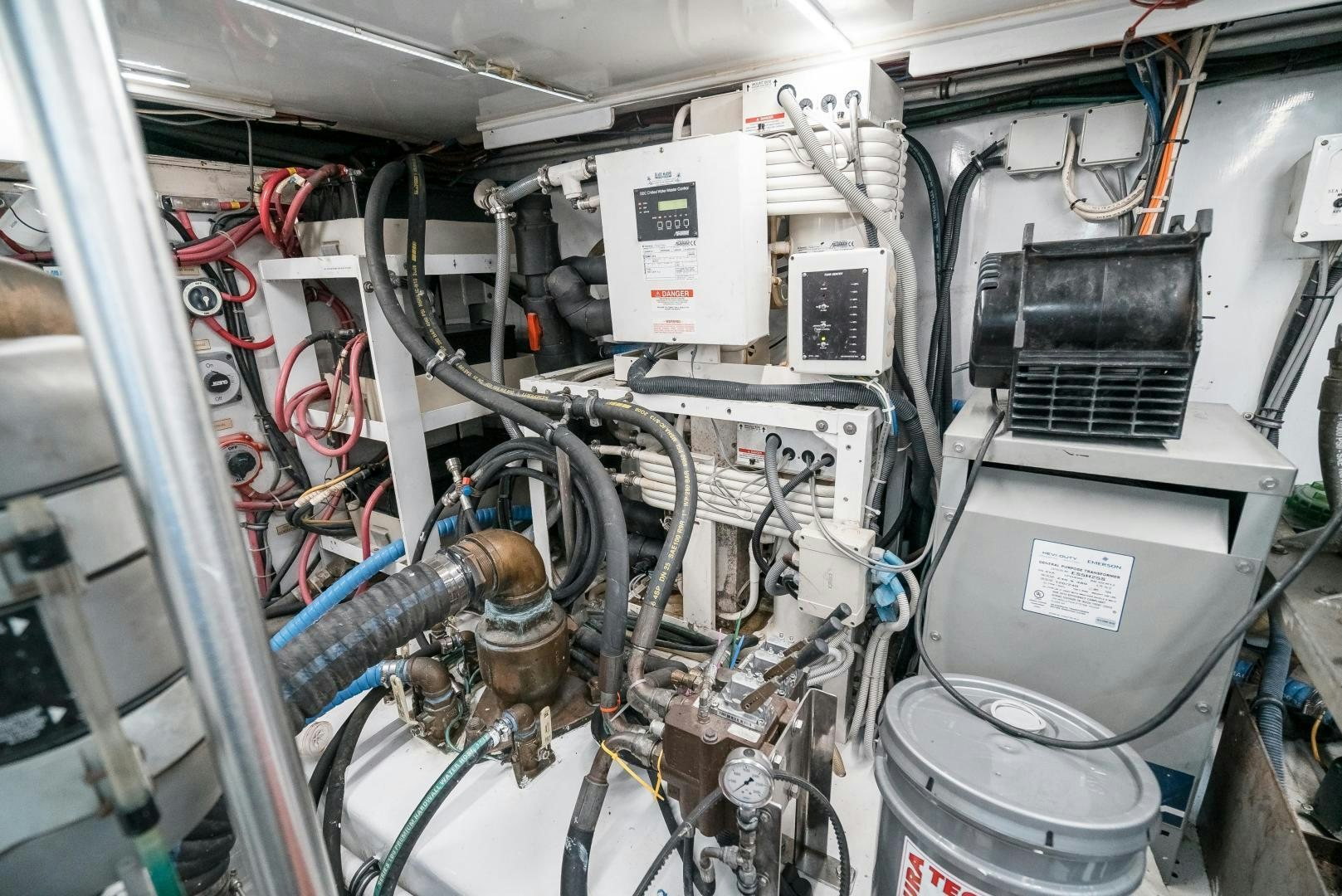 a machine with wires aboard CAPITAN MORGAN  Yacht for Sale