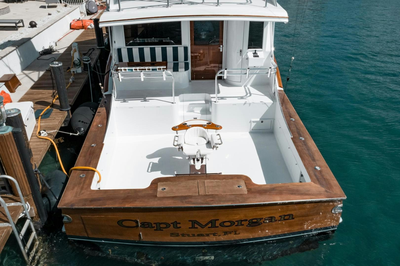 a boat on the water aboard CAPITAN MORGAN  Yacht for Sale