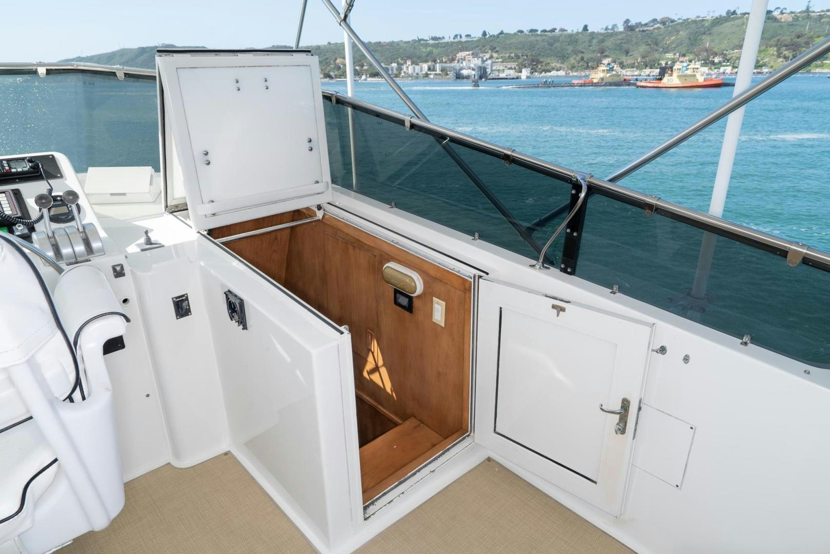 a boat on the water aboard IMAGINE Yacht for Sale
