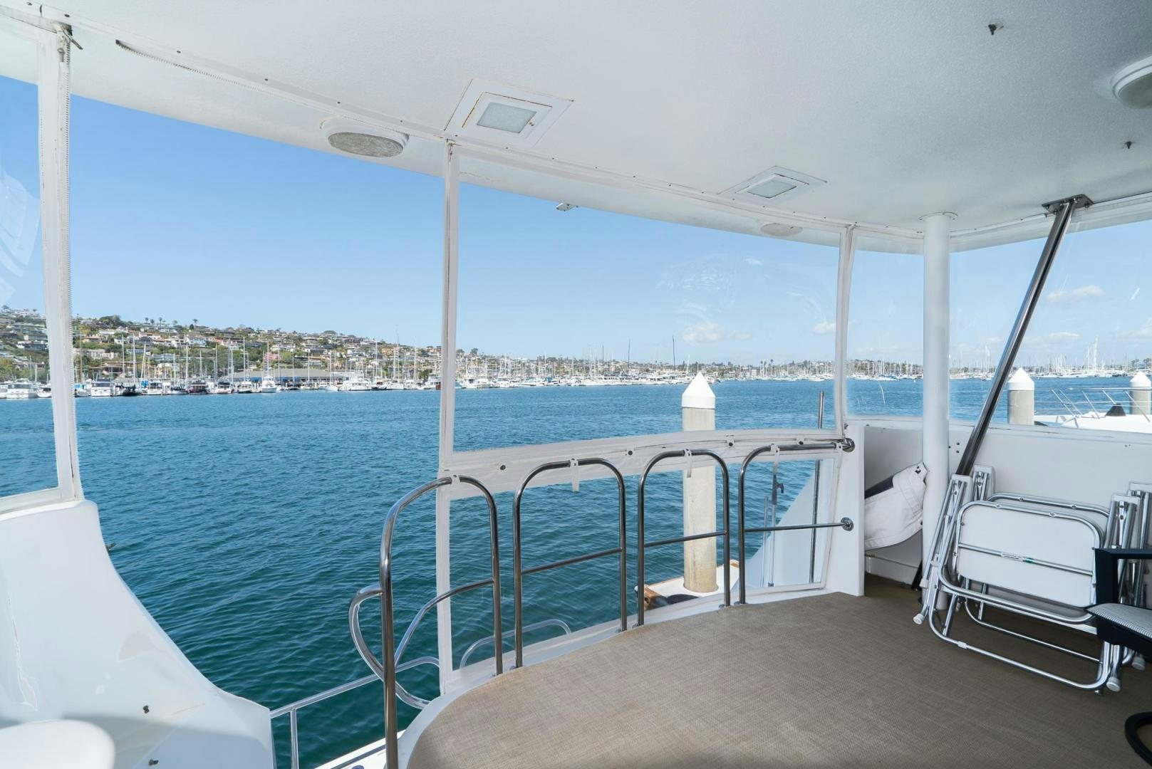 a boat on the water aboard IMAGINE Yacht for Sale