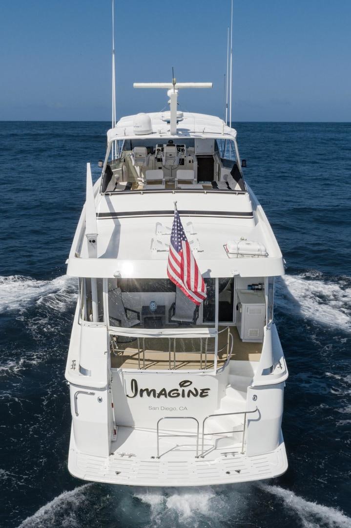 a boat on the water aboard IMAGINE Yacht for Sale